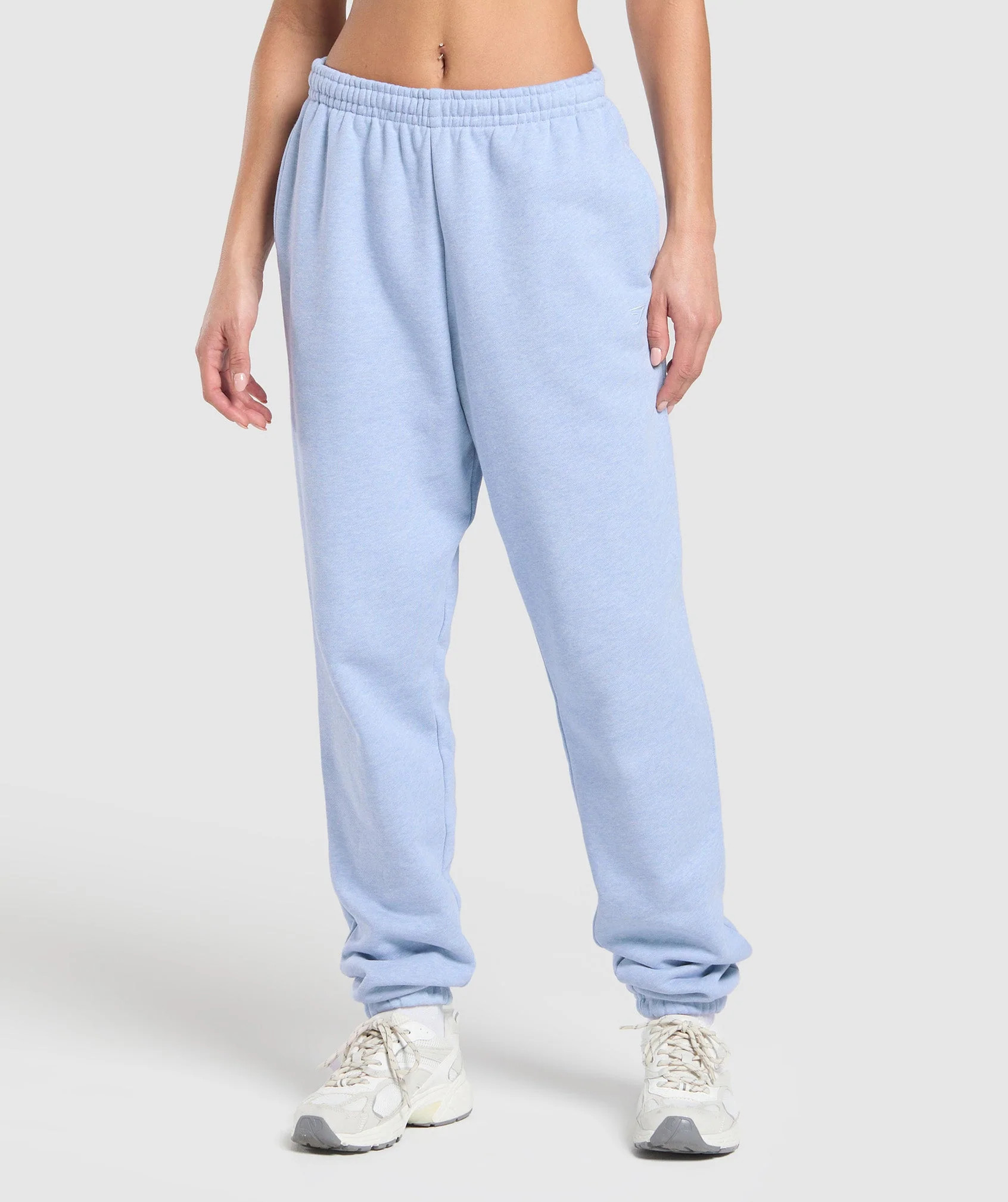Gymshark Rest Day Sweats 2.0 Joggers - Bros Gentle Blue Marl | Gymshark US