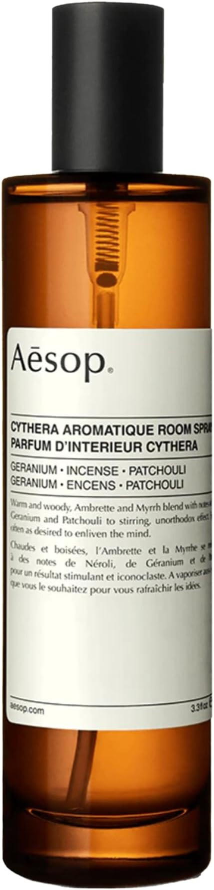 Aesop Cythera Aromatique Room Spray | Non-Aerosol Air Freshener | Woody, Opulent, Spicy | Aroma f... | Amazon (US)