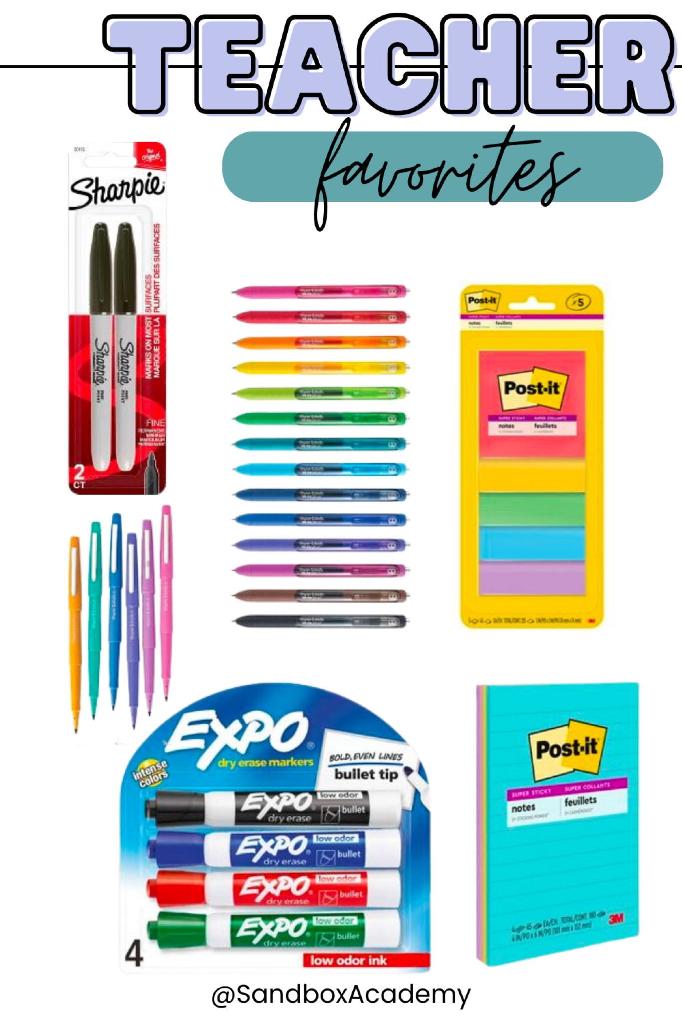Teacher favorites school supplies 

#LTKBacktoSchool #LTKunder50
