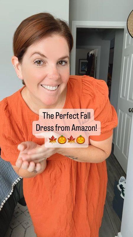 The perfect fall dress and it’s from Amazon! The dress runs a bit small (I sized up to a large), it comes in several color options and it’s currently under $35! 

#LTKxPrime #LTKmidsize #LTKstyletip