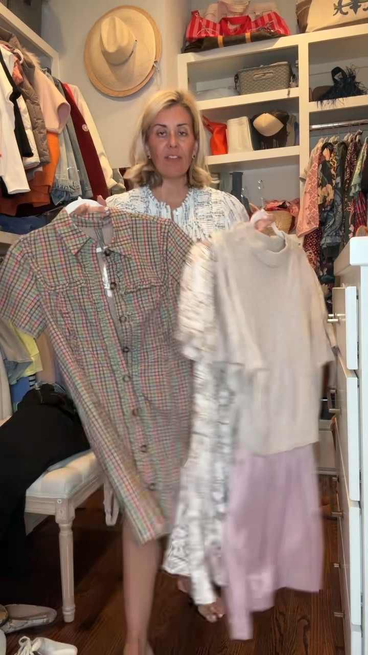 My reach for Anthro dresses right now! 
Top - xs
Shorts - 27

#LTKOver40 #LTKstorytime #LTKdayinmylife