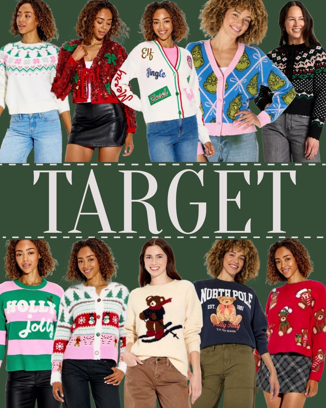 Target sale!

Target finds, Christmas outfit, holiday style, holiday outfit inspo, festive style, holiday look, Christmas party outfit, Christmas sweater, Christmas dress

#LTKHoliday #LTKGiftGuide #LTKSaleAlert