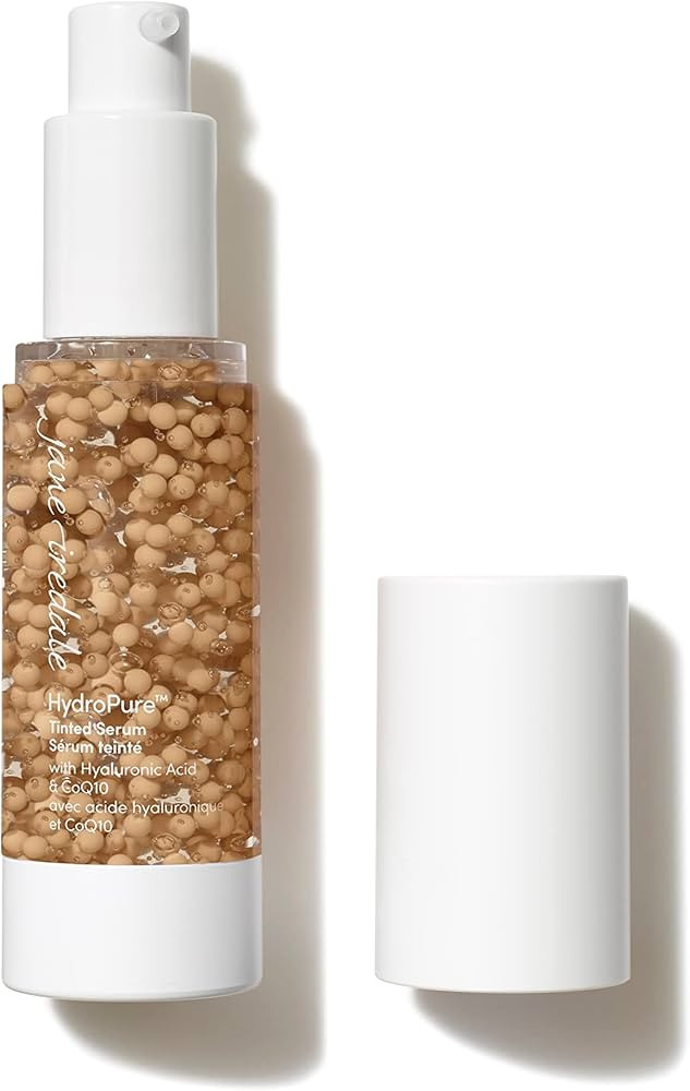 jane iredale HydroPure Tinted Serum, Hydrating, Sheer-Coverage Formula Helps Plump, Soothe, Blur ... | Amazon (US)