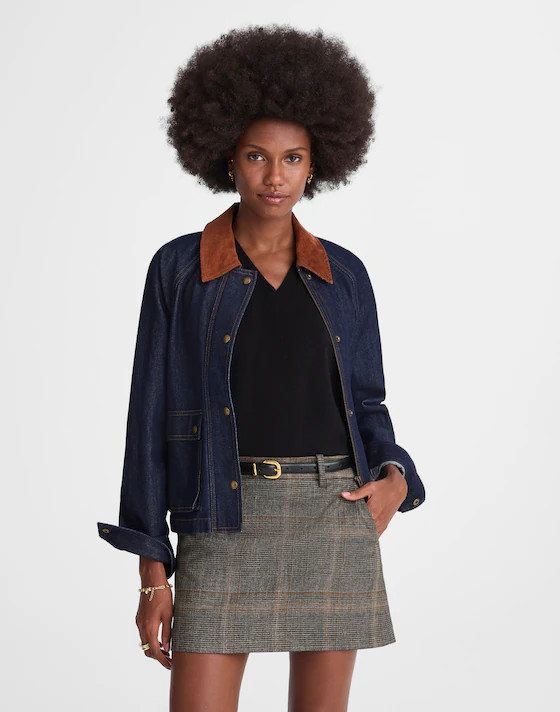 Suiting Mini Skirt in Plaid | Madewell | Madewell