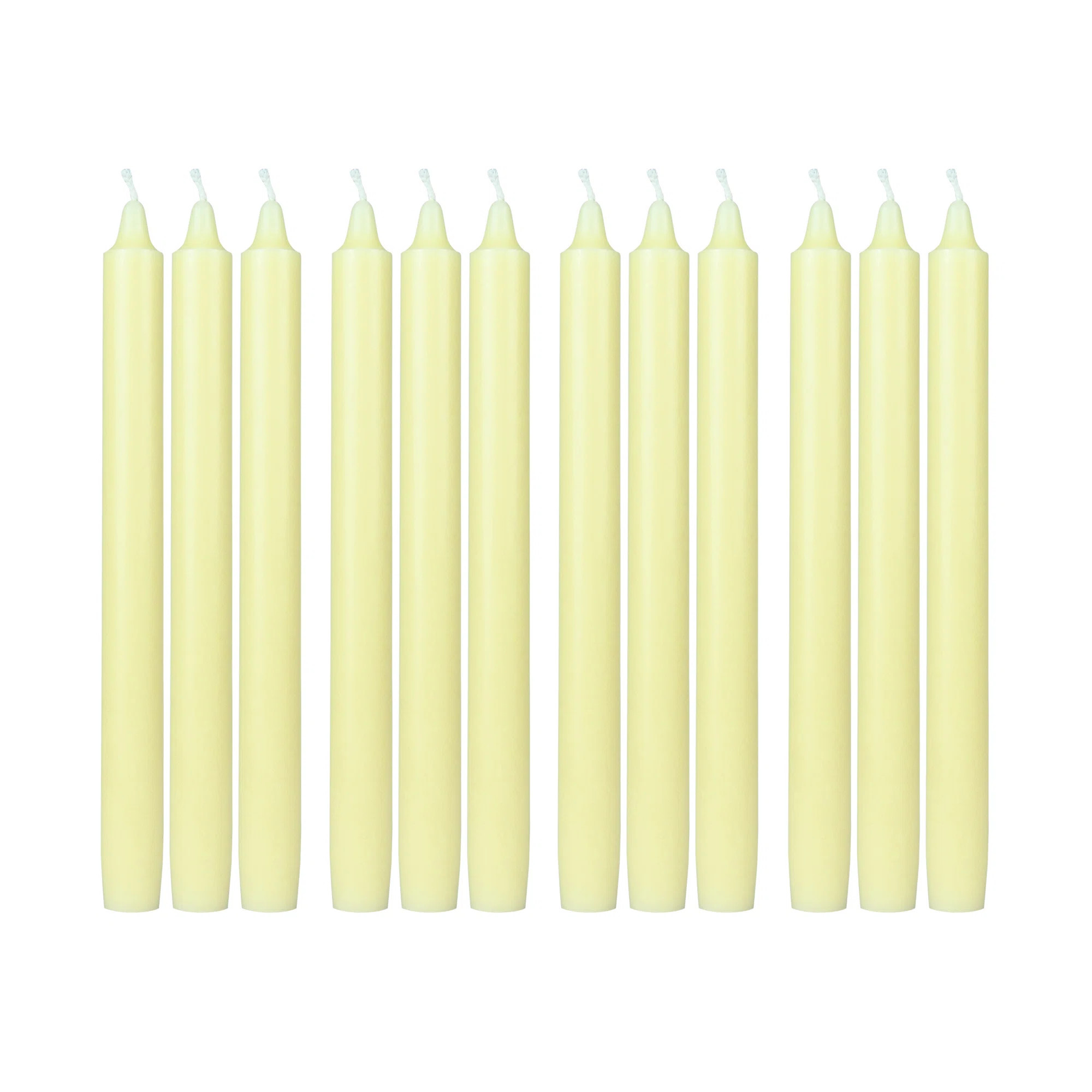 Unscented Taper Candle (Set of 12) | Wayfair North America