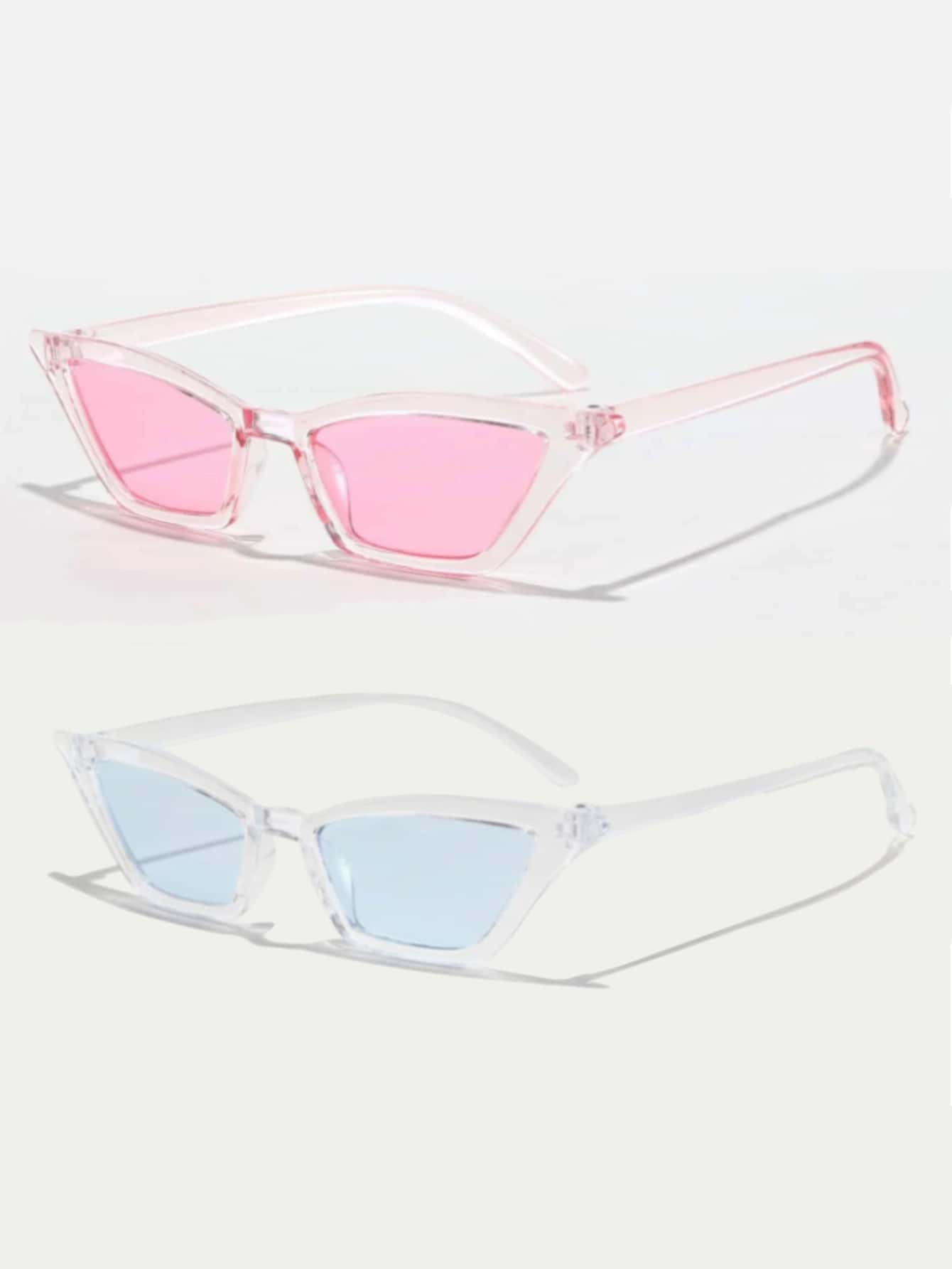 2pairs Cat Eye Sunglasses | ROMWE
