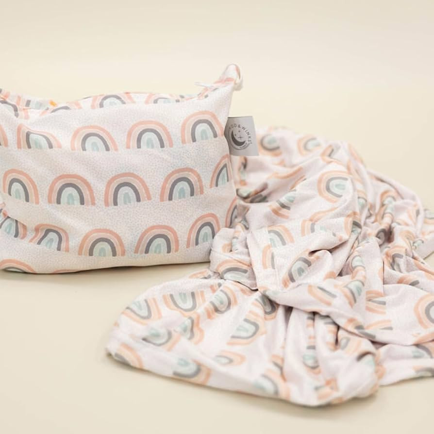 Beddy's Kids Travel Blanket for Airplane or Car, Packable with Portable Carrying Case Bag, Super ... | Amazon (US)