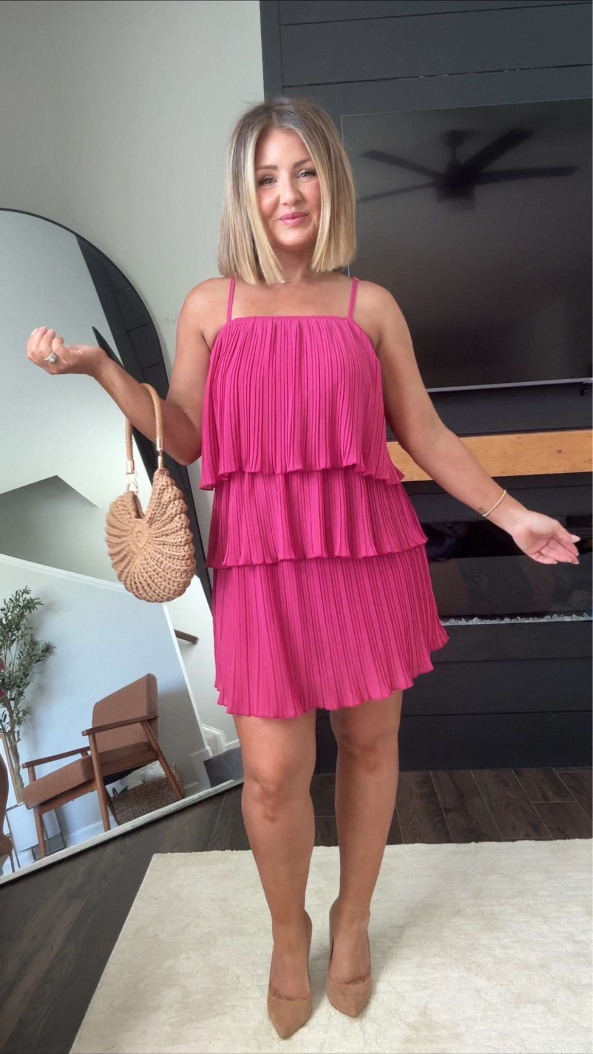 What looks like a dress is actually a two piece set with shorts underneath! The PERFECT outfit for us moms chasing toddlers in any setting.

#LTKootd #LTKmomlife #LTKSeasonal