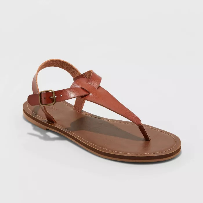 Women's Lady T Strap Sandals - Universal Thread™ | Target