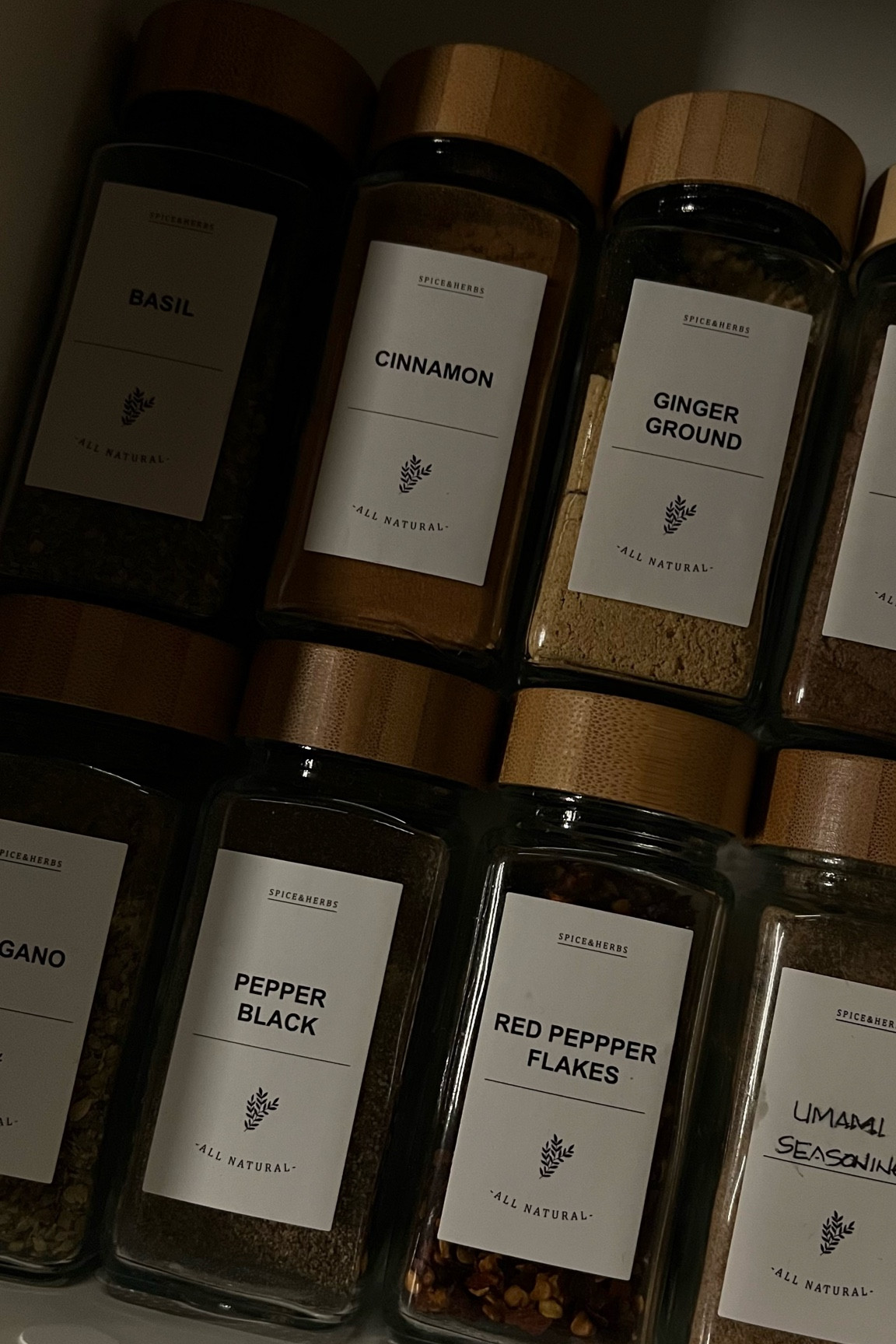Nothing better than uniformed spice jars 

#LTKhome #LTKfindsunder50