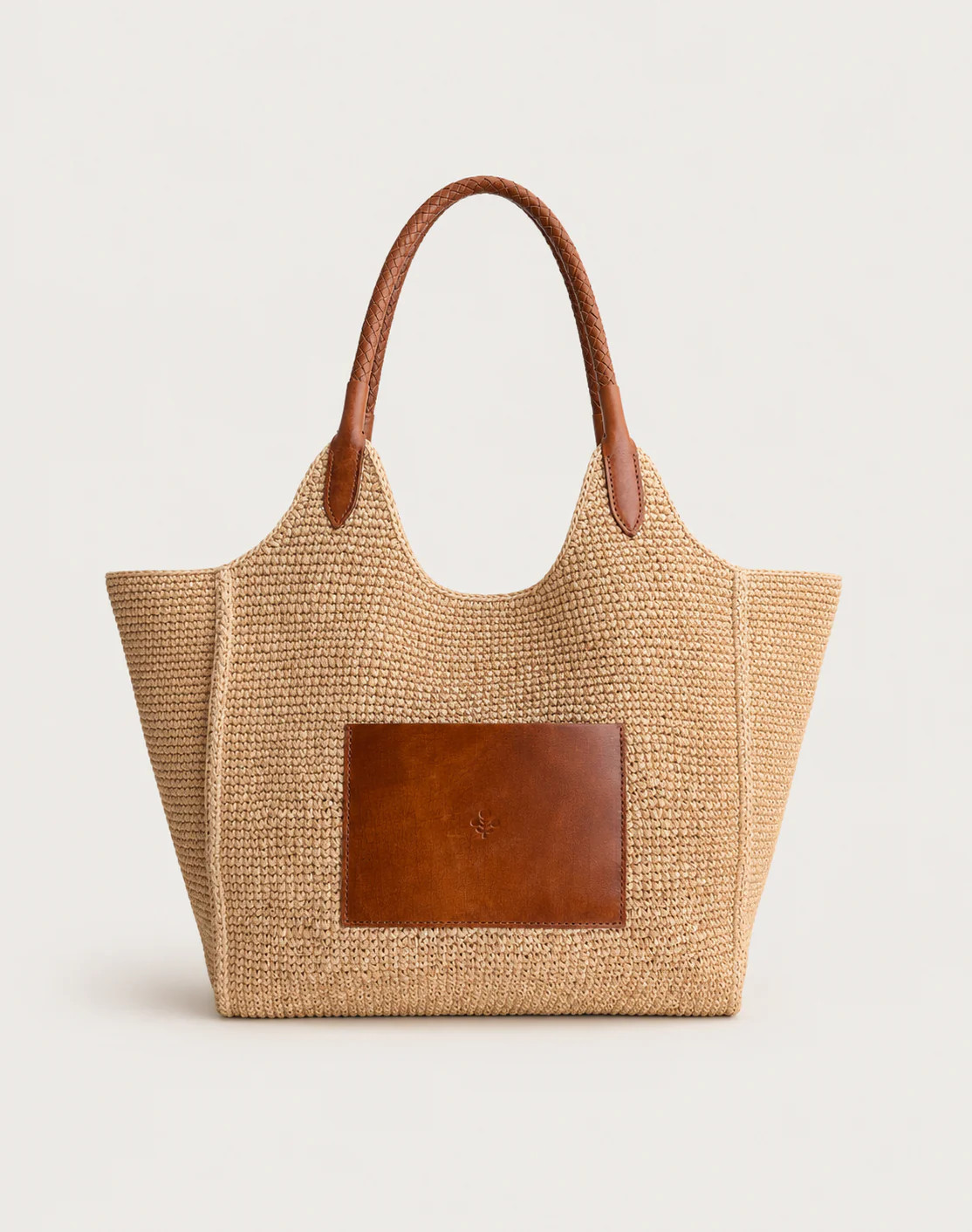 Raffia Langley Tote - Natural | Marea