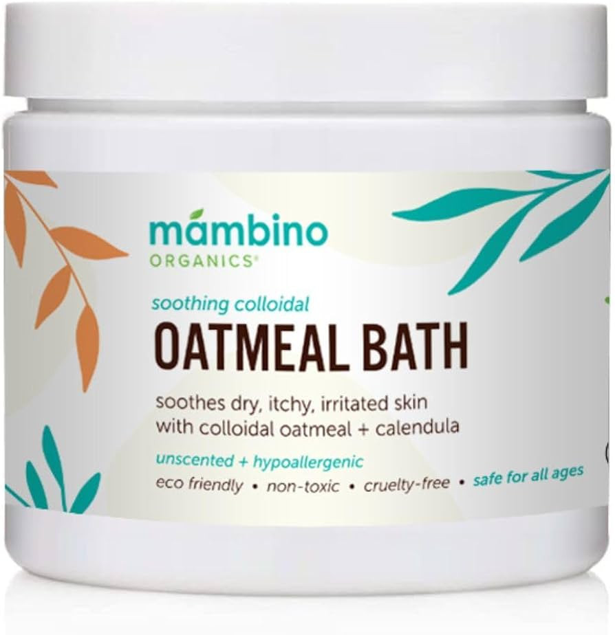 Organic Colloidal Oatmeal Bath Soak – 6 Oz. of Oatmeal Powder for Dry, Irritated, Itchy Skin Re... | Amazon (US)