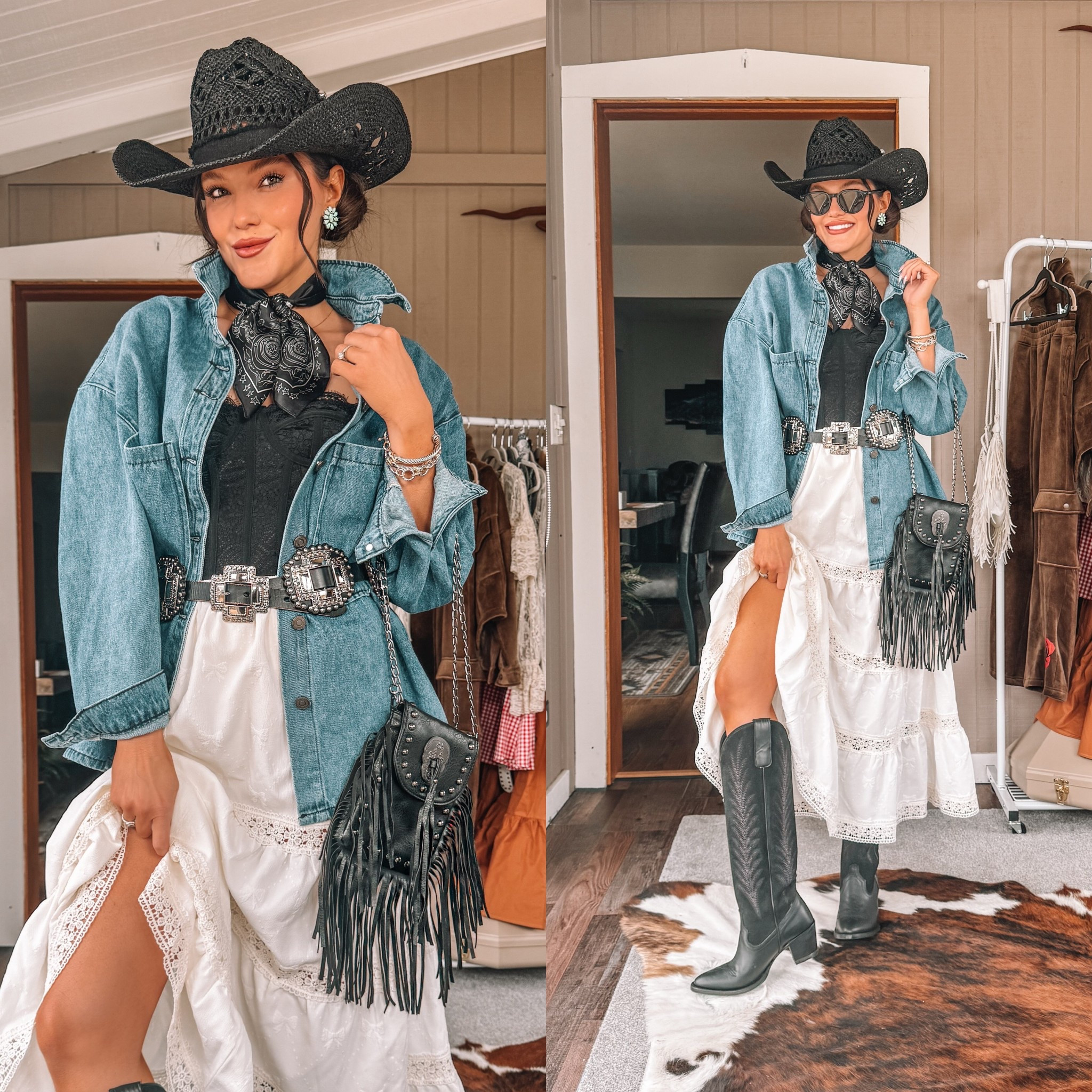 Cute & chic western fit! Great modest option! Rodeos / country concerts / girls day! 

#westernfashion #springoutfit #amazon #founditonamazon

#LTKFestival #LTKSeasonal #LTKStyleTip