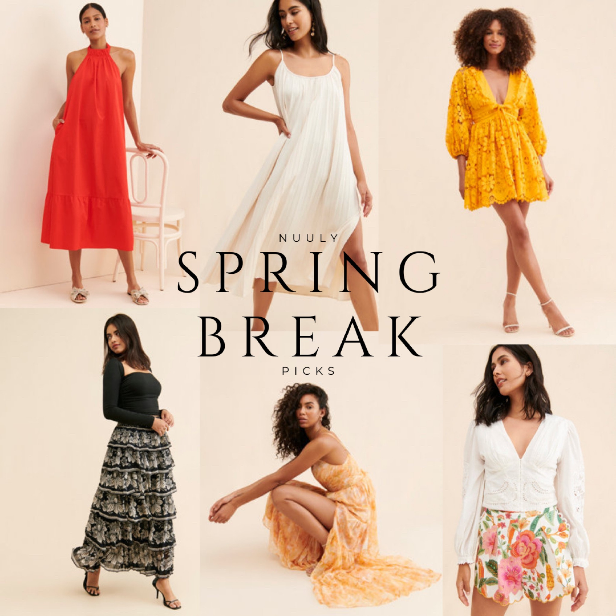 Some of my Nuuly Spring Break Outifts! Others are available online, but not for me to link!

#LTKSeasonal #LTKstyletip #LTKtravel