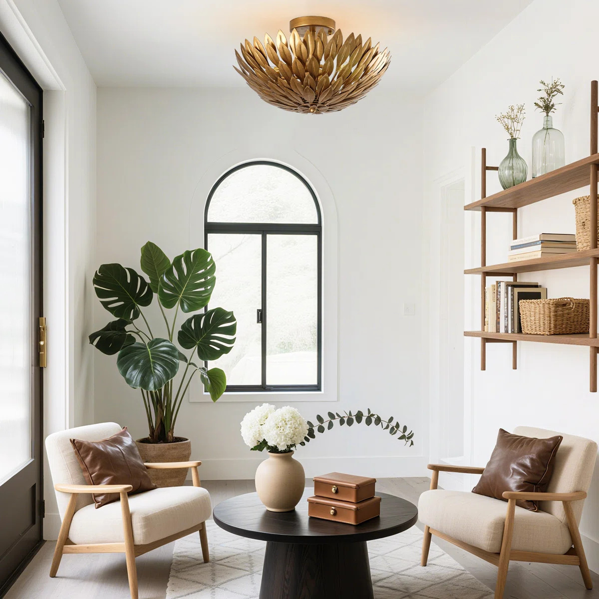 3 - Light Semi Flush Mount | Wayfair North America