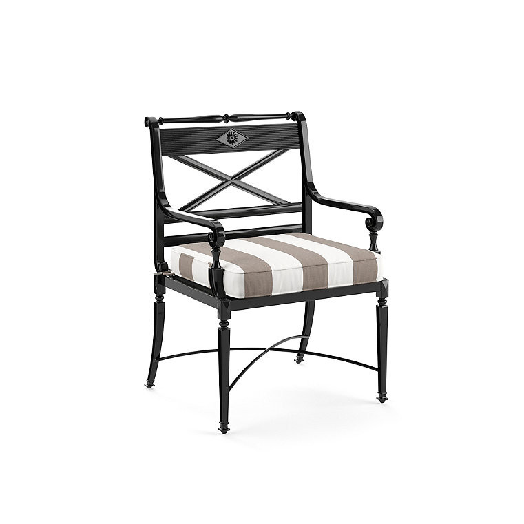 Double-piped Outdoor Chair Cushion | Frontgate | Frontgate