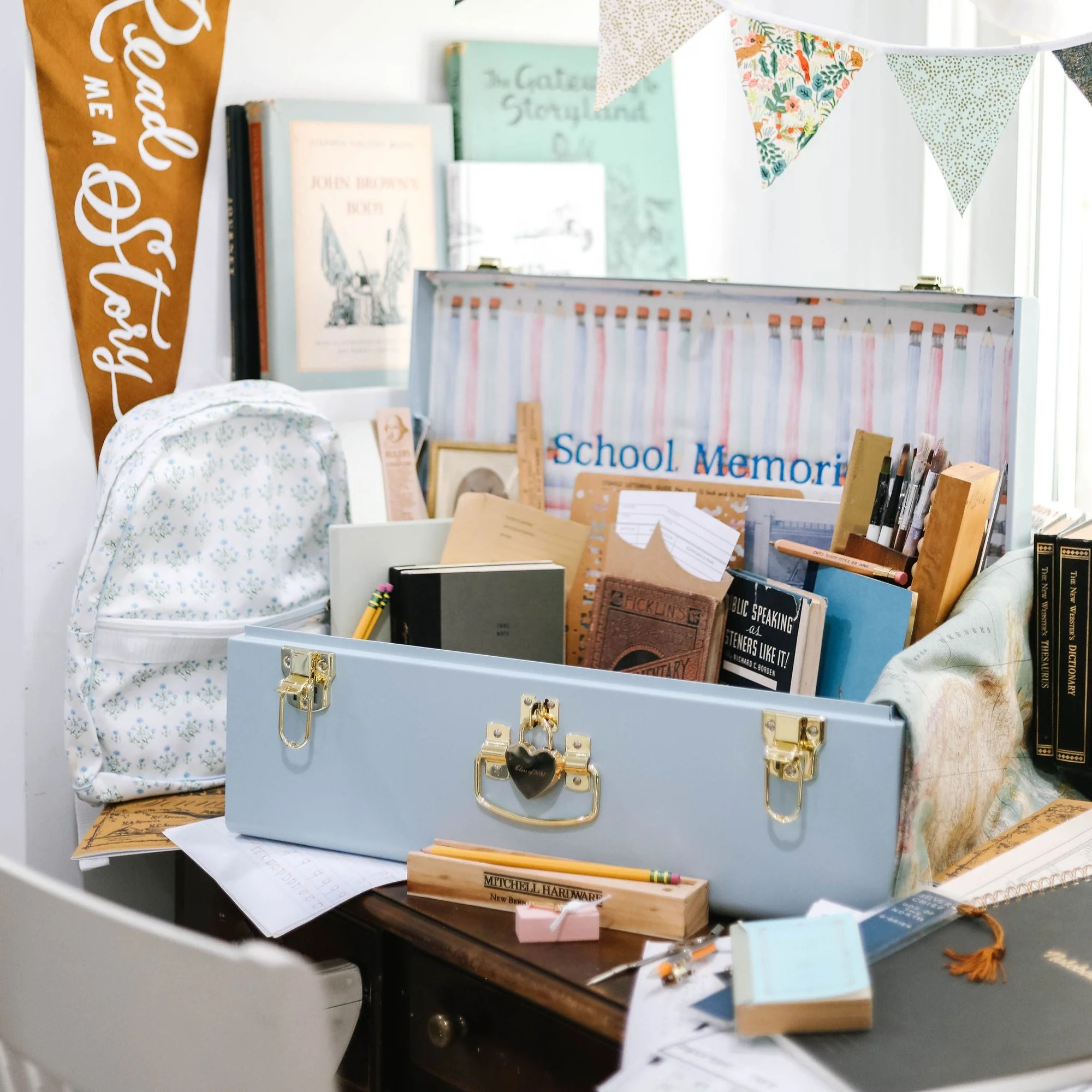 School Memories Petite Trunk | Petite Keep, LLC