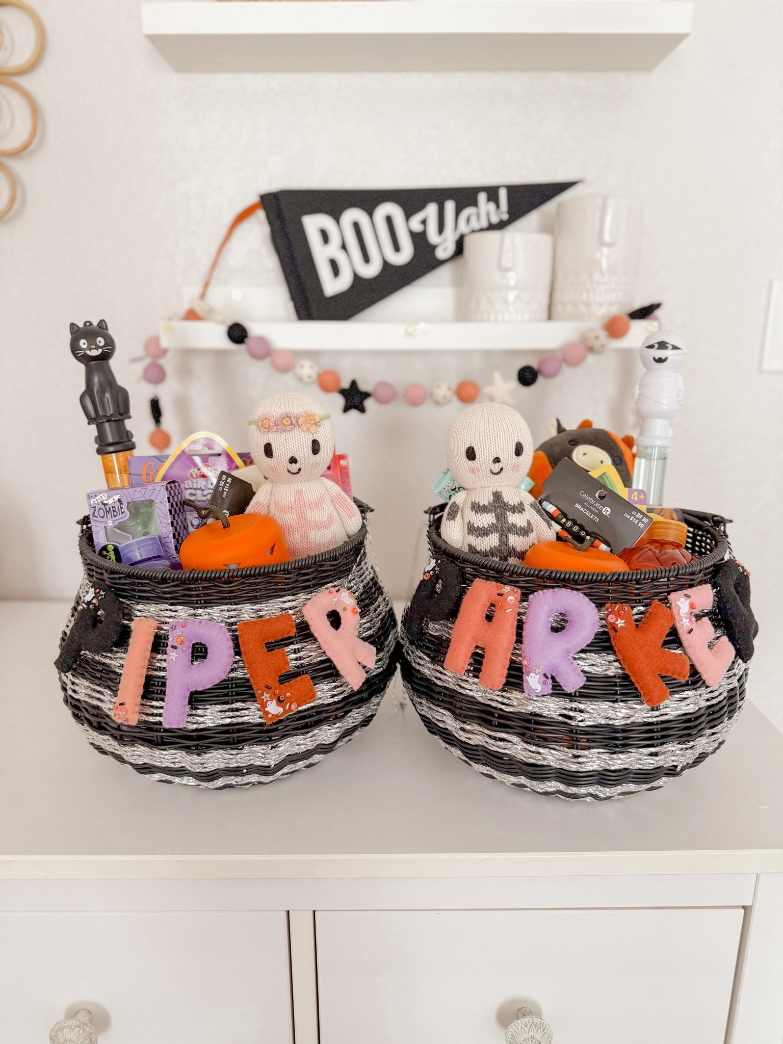 Boo baskets 👻💀🧡 

#LTKKids #LTKSeasonal #LTKHalloween