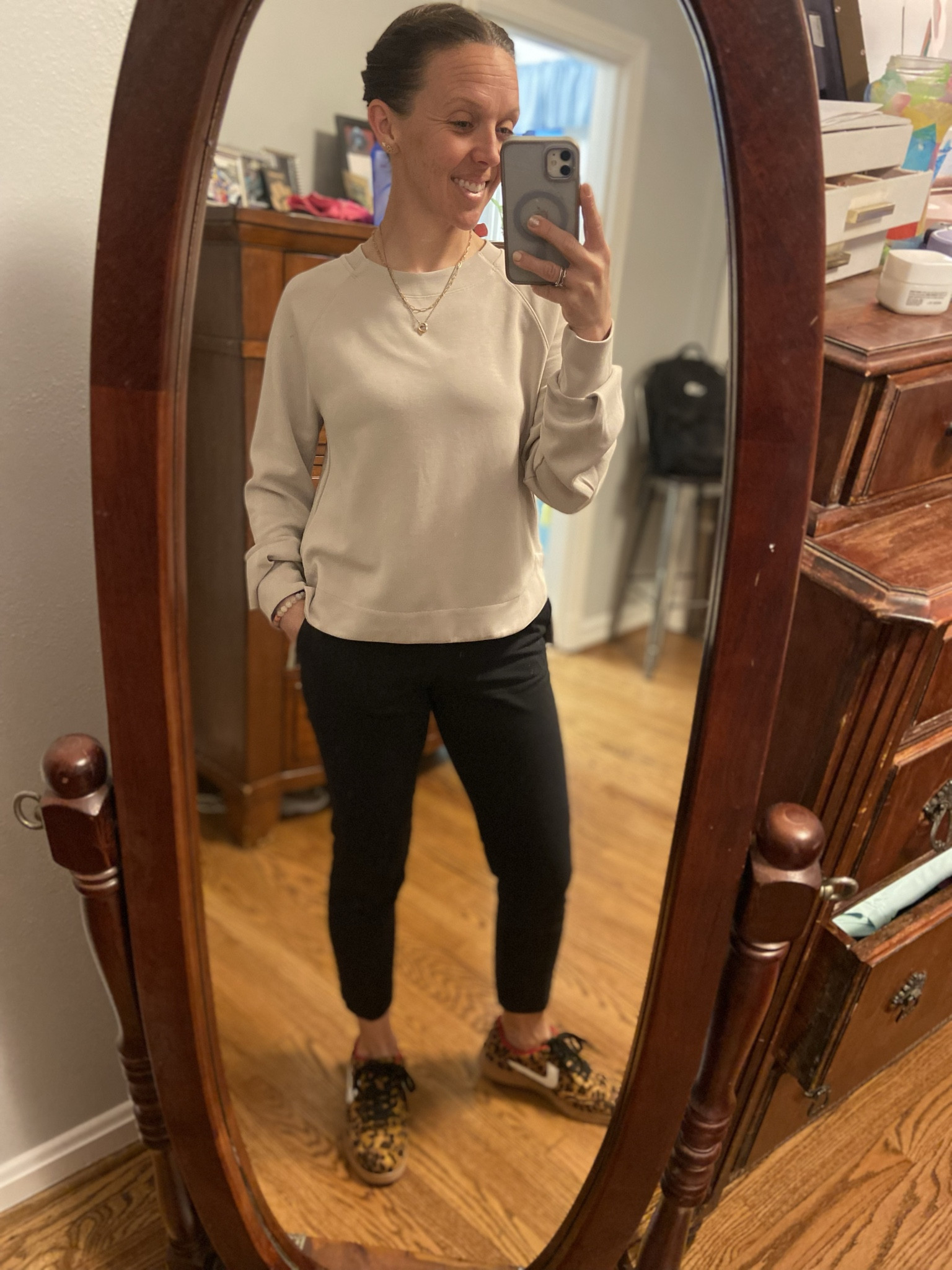 Business casual workwear - top and bottoms are so good that I have them in two colors.  


#workoutfit #athleta #gapfactory #salefinds #budgetfriendly #athleisure #businesscasual #teacheroutfit #tennisshoes #leopardshoes 


#LTKOver40 #LTKU #LTKSaleAlert #LTKootd #LTKWorkwear #LTKActive #LTKSeasonal