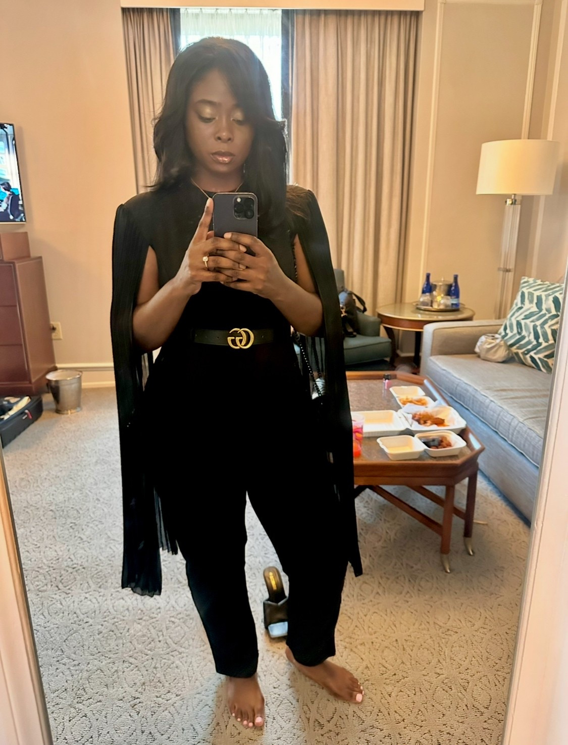 Amazon Split Sleeve Romper in black. 

#LTKSaleAlert #LTKFindsUnder50 #LTKStyleTip