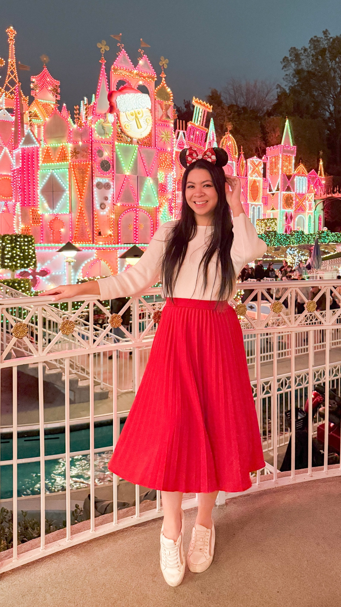 MY DISNEY OUTFIT! Pleated skirt, mouse ears

#LTKTravel #LTKHoliday #LTKStyleTip