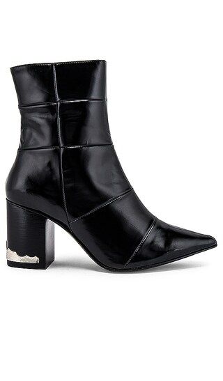 TOGA PULLA Pointed Toe Bootie in Black Polido from Revolve.com | Revolve Clothing (Global)