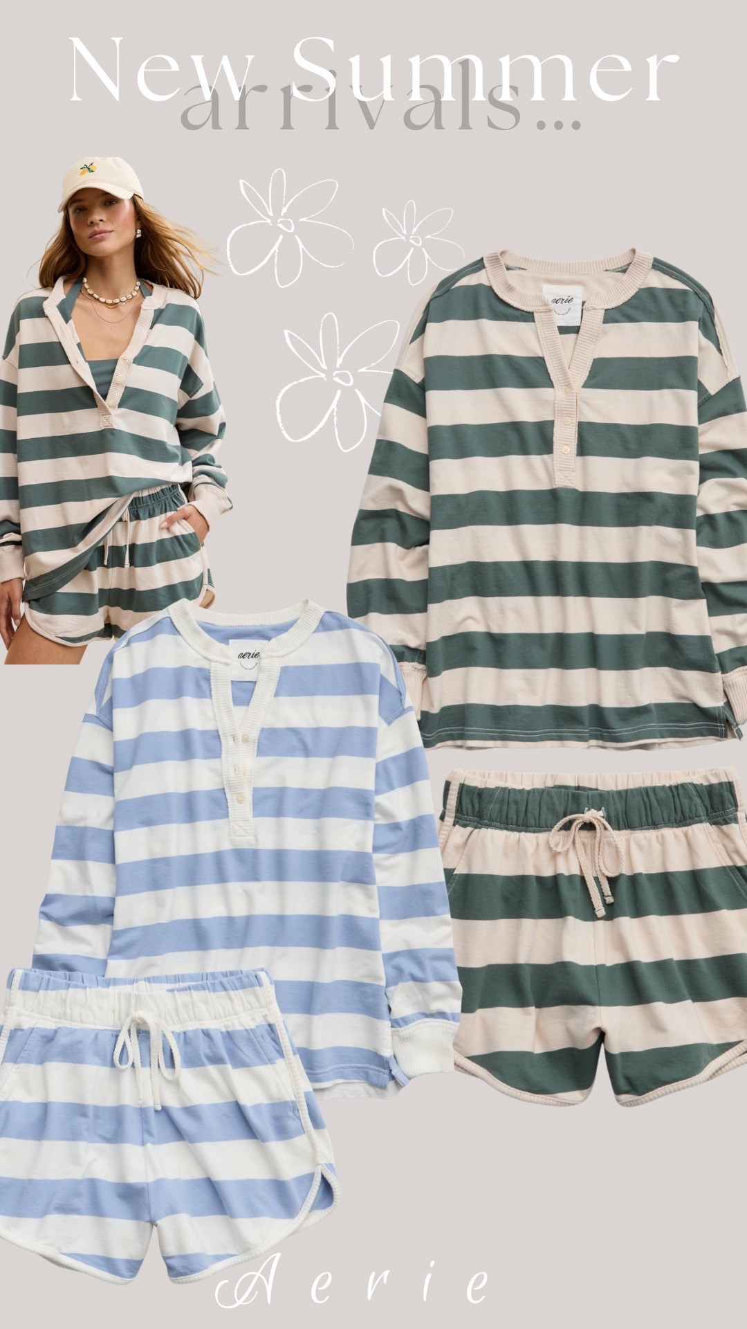 New Summer arrivals @Aerie ☀️💚



This Terry matching shirt set is sooo good! Comes in so many fun colors! 




#coverup #poolside #summerstyle #traveloutfit #matchingset #stripedset #aerie

#LTKootd #LTKSwim