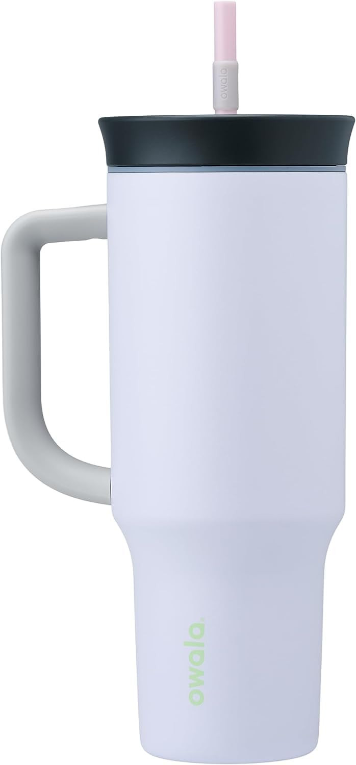 Owala Stainless Steel Triple Layer Insulated Travel Tumbler with Spill Resistant Lid, Straw, and ... | Amazon (US)