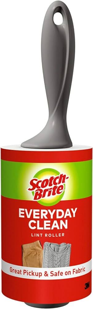 Scotch-Brite Lint Roller, Works Great On Pet Hair, 95 Sheets | Amazon (US)