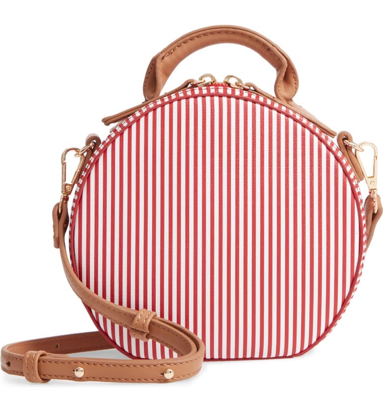 Semi Round Faux Leather Bag | Nordstrom
