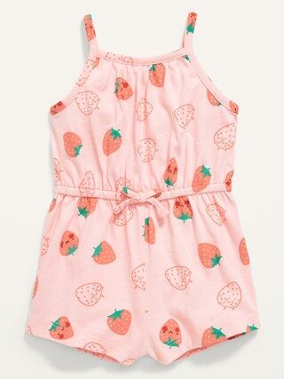 Sleeveless Printed Romper for Baby | Old Navy (CA)