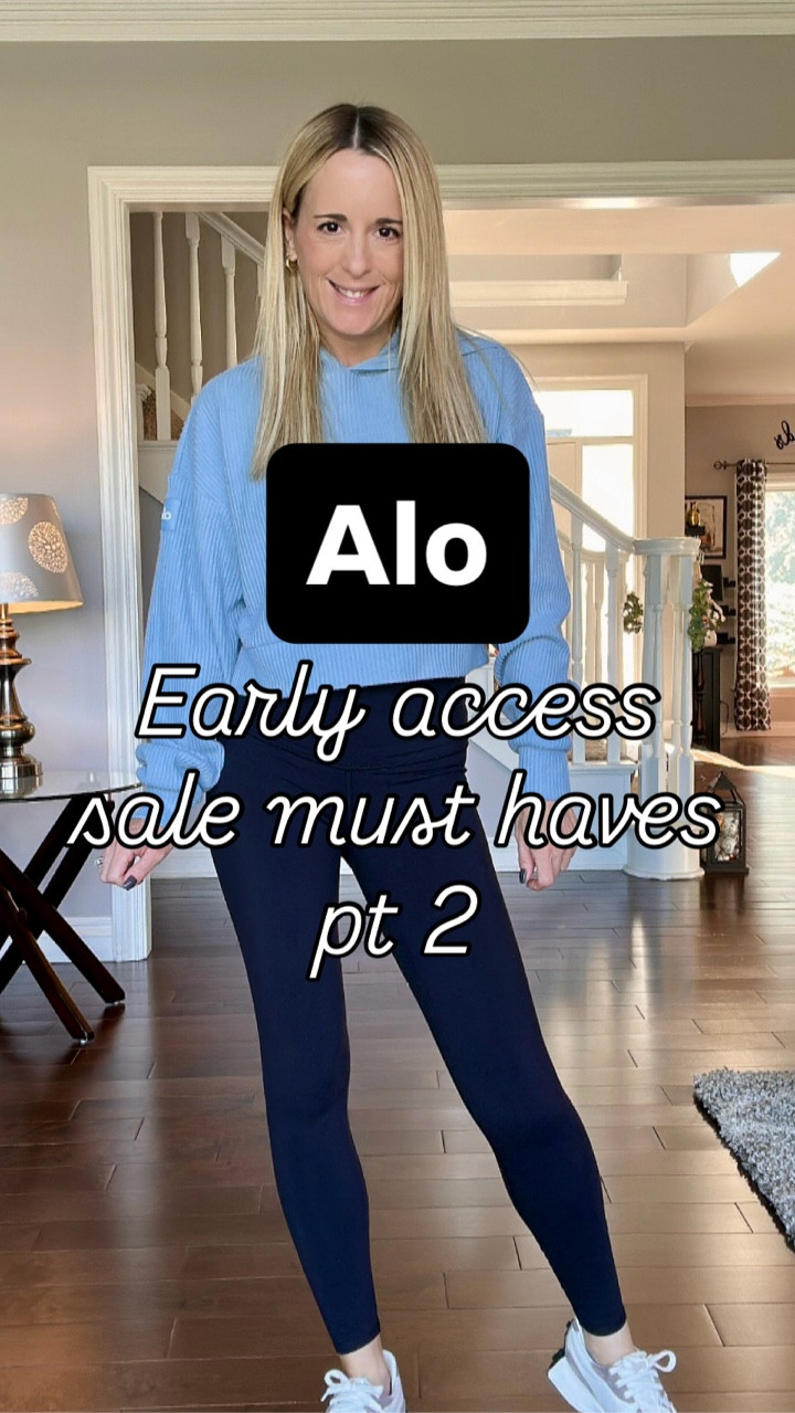 Part 2 of my Alo must haves for their member early access sale!  I need to make a correction to my shiny leggings: they are the High Waist Airlift Leggings and are correctly linked below. Be sure to check size charts as some pieces run more oversized!

#LTKSaleAlert #LTKStyleTip #LTKPetite