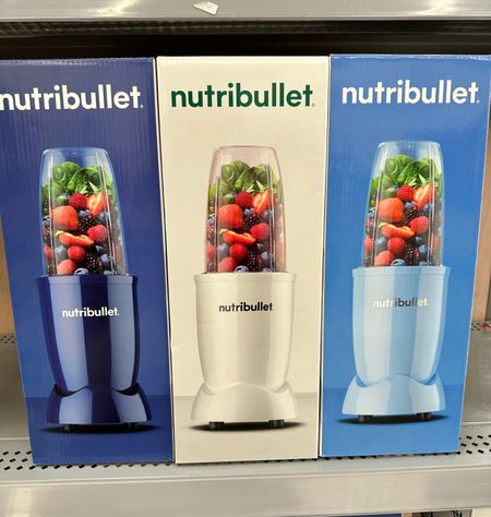 Nutribullet at Walmart. Walmart Kitchen Finds. small kitchen appliances, smoothie maker, protein shake, nutribullet for making healthy smoothies in these beautiful new colors. I love the light blue! Under $30!

#LTKunder50 #LTKFind #LTKhome