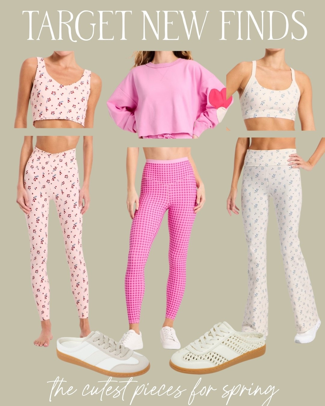 Cute athleisure sets from target im loving! Soo cute and affordable 

#LTKActive #LTKValentine #LTKPetite