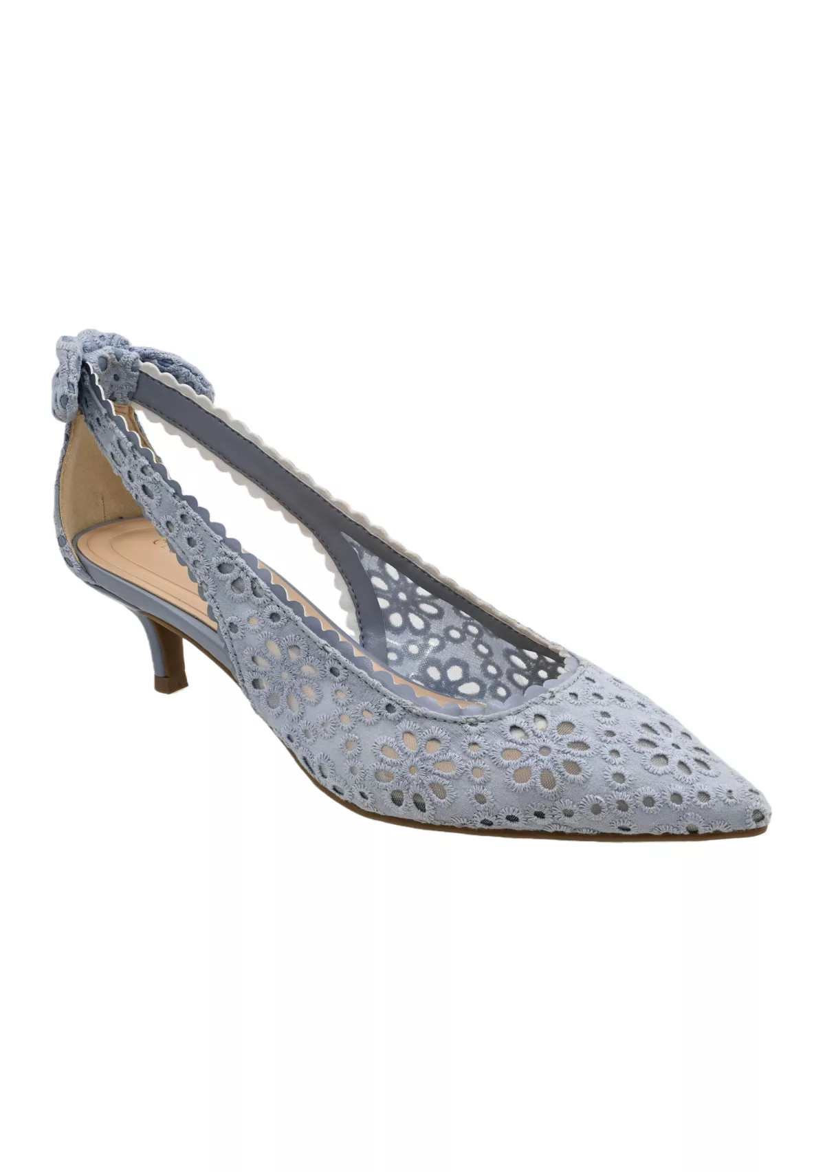 Crown & Ivy™Lillie Eyelet Pumps | Belk