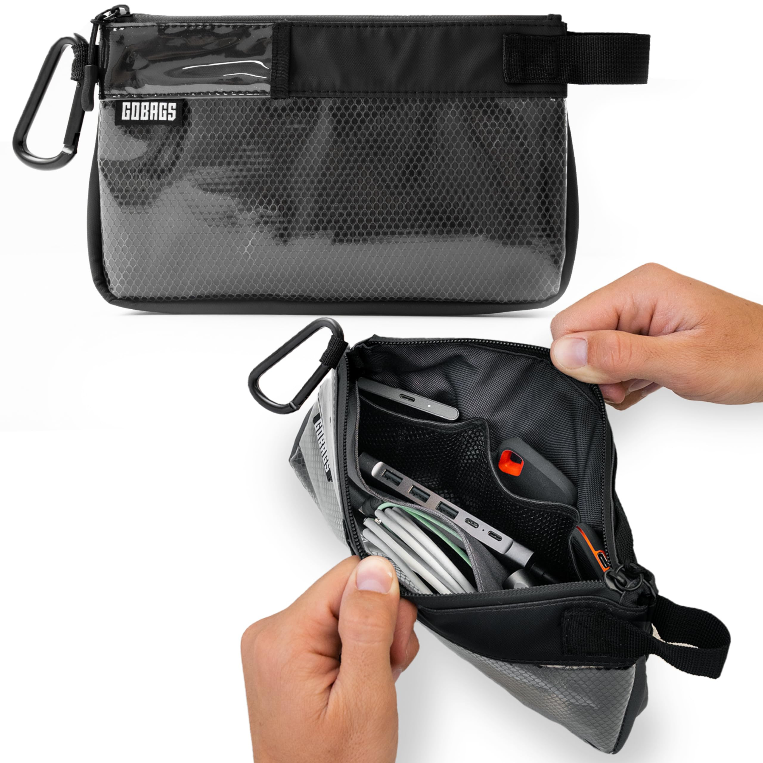 GOBAGS Production Zipper Bags - Electronics & Camera Accessories Bag - Cable organizer, Gear Acce... | Amazon (US)