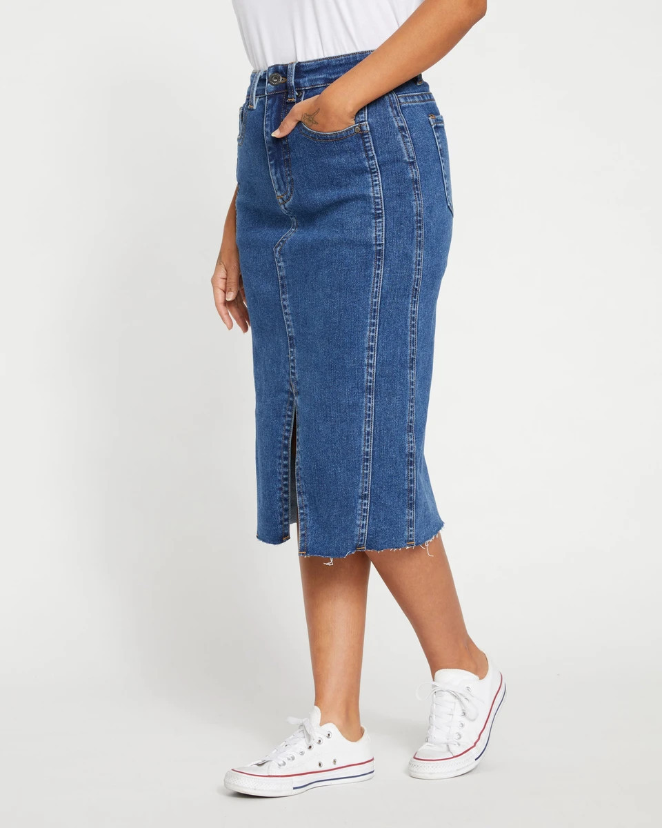 Dakota Denim Skirt | Universal Standard