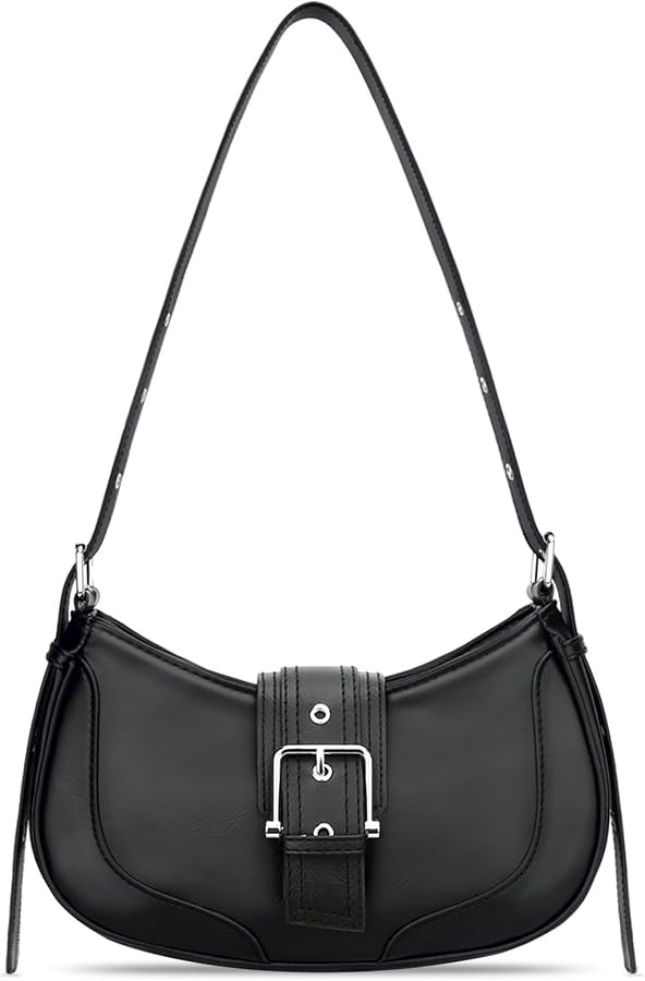 KKXIU Shoulder Bags for Women Retro Crescent Hobo Handbag Y2K Underarm Purse | Amazon (US)