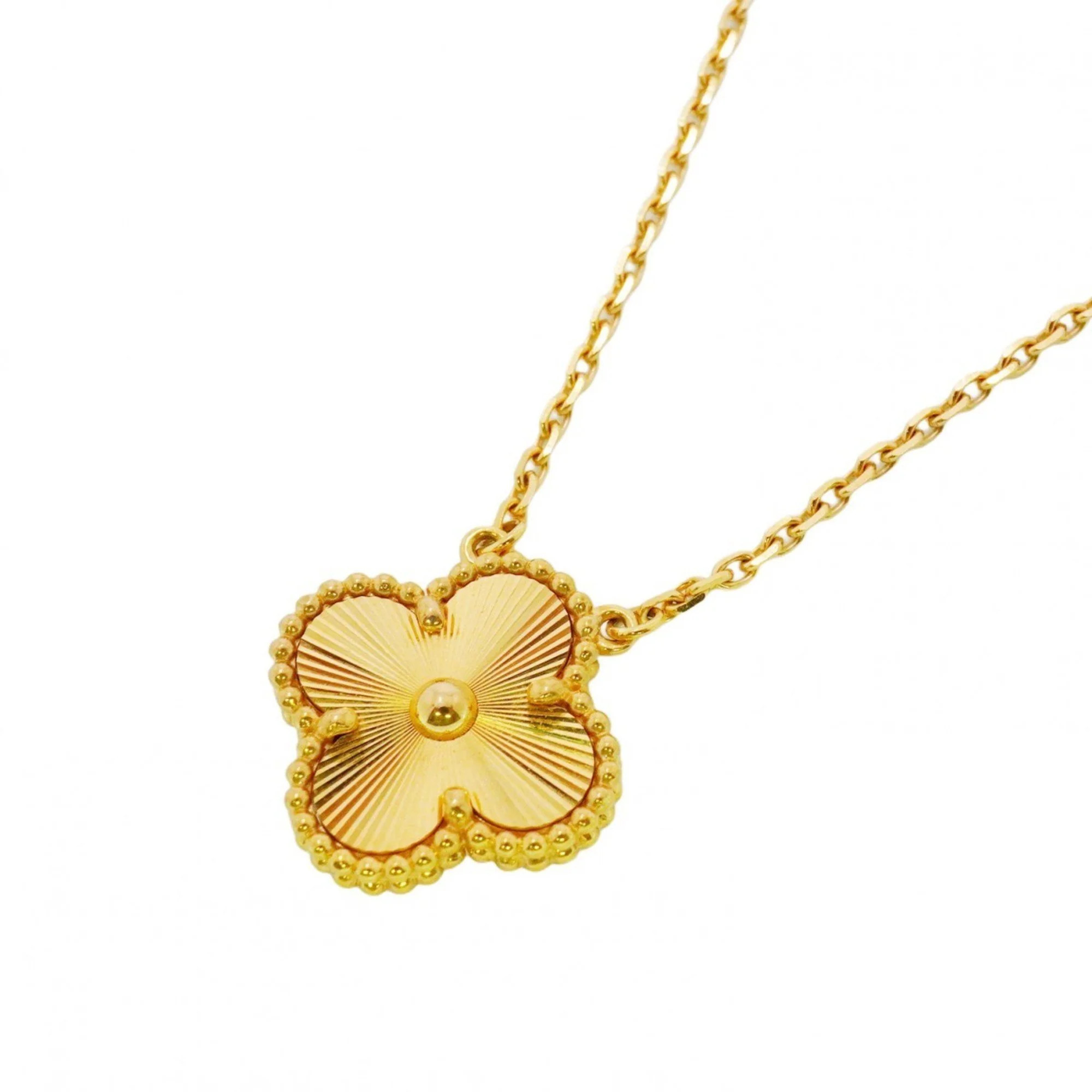 Van Cleef & Arpels yellow gold (18K) Necklace (Pre-Owned) | Shop Simon