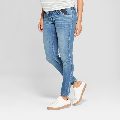Maternity Inset Panel Jeggings - Isabel Maternity by Ingrid & Isabel™ Medium Wash 2 | Target