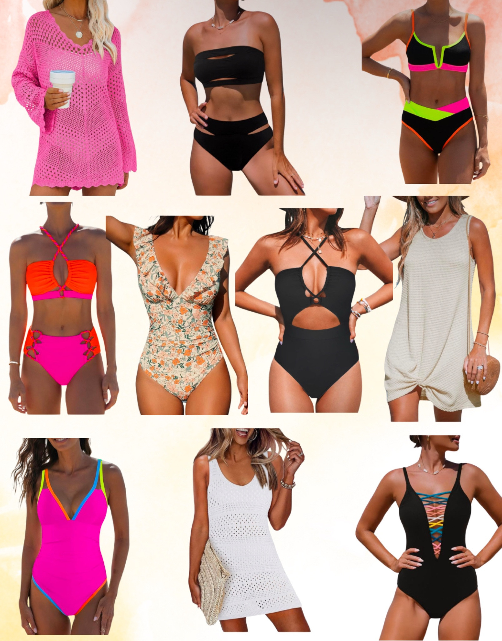 On these 20 degree days I can be found over here dreaming of summer! I’m overdue for a good swimsuit haul for summer 2025. Which one is your fav?

#LTKSeasonal #LTKFindsUnder50 #LTKSwim