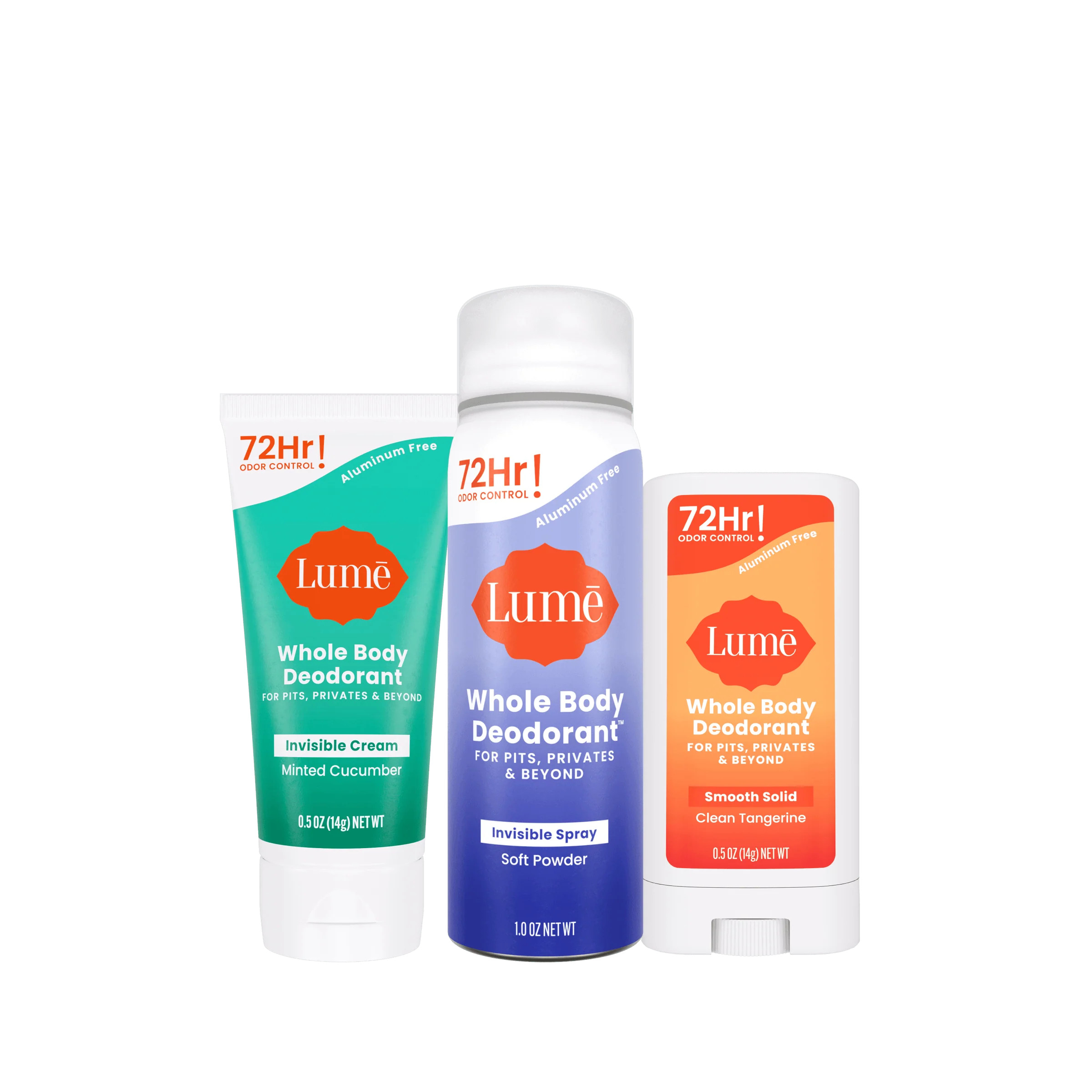 Mini Deo Sampler Pack | Lume Deodorant