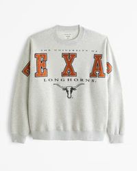 University of Texas Graphic Crew Sweatshirt | Abercrombie & Fitch (US)