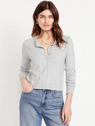 SoSoft Lite Crop Cardigan Sweater | Old Navy (US)