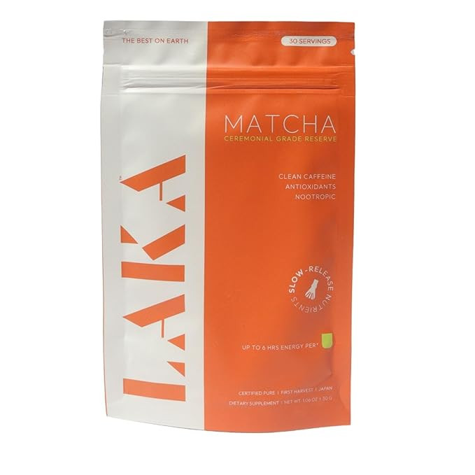LAKA Matcha™ Ceremonial-Grade Japanese Green Tea Powder 30g Pure Wazuka Matcha, Rich in Antioxi... | Amazon (US)
