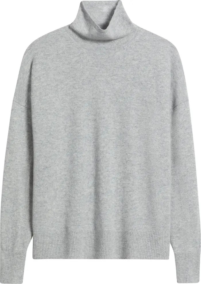 Oversize Cashmere Turtleneck Sweater | Nordstrom