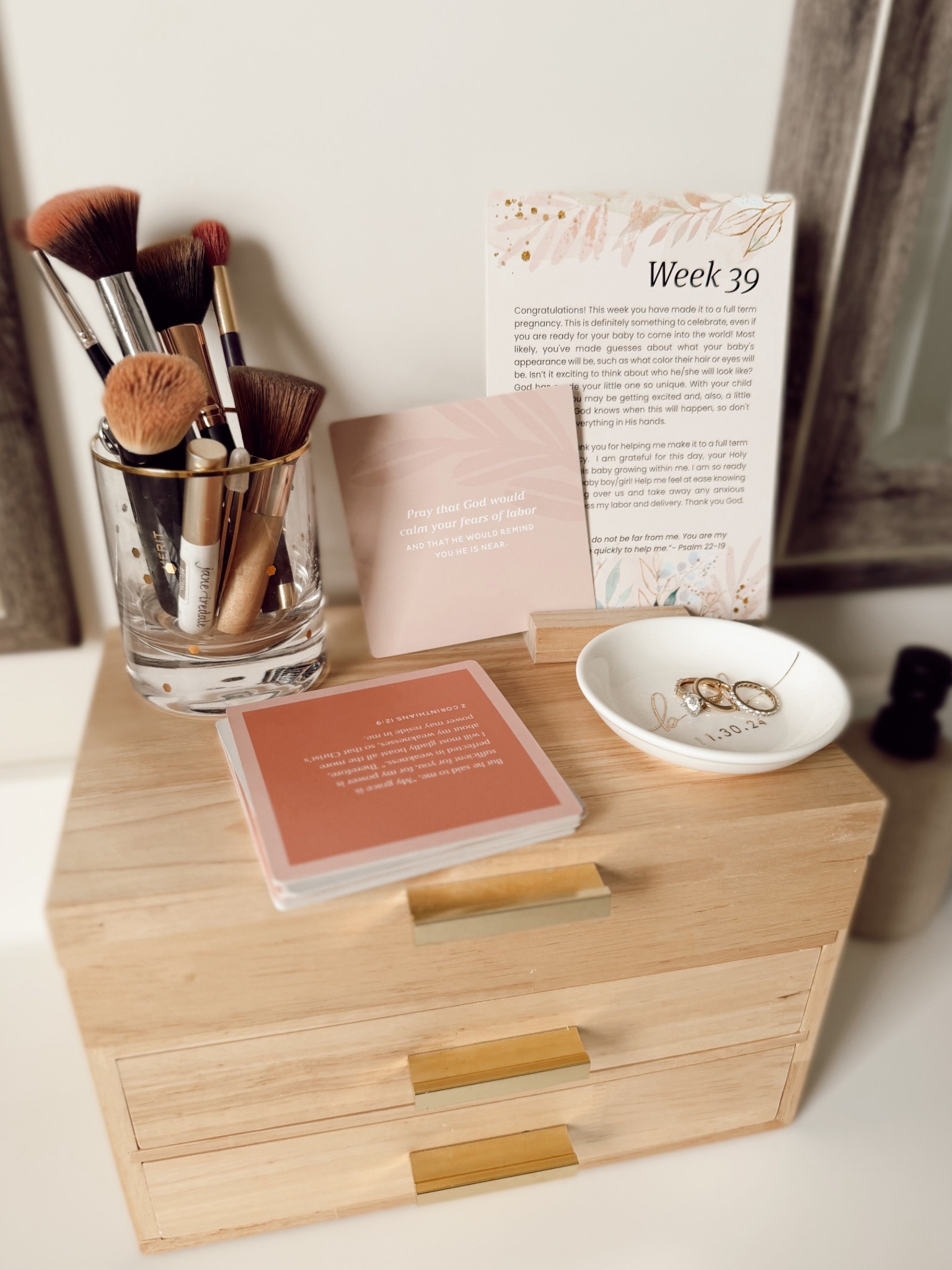 I loveee these pregnancy prayer verse cards my sister in law got me! 🥹💓 great gift idea for the mama to be! 



#LTKmomlife #LTKBump #LTKBaby