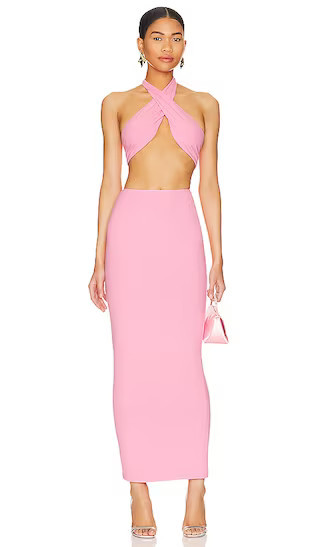superdown Kainda Skirt Set in Pink. - size L | Revolve Clothing (Global)