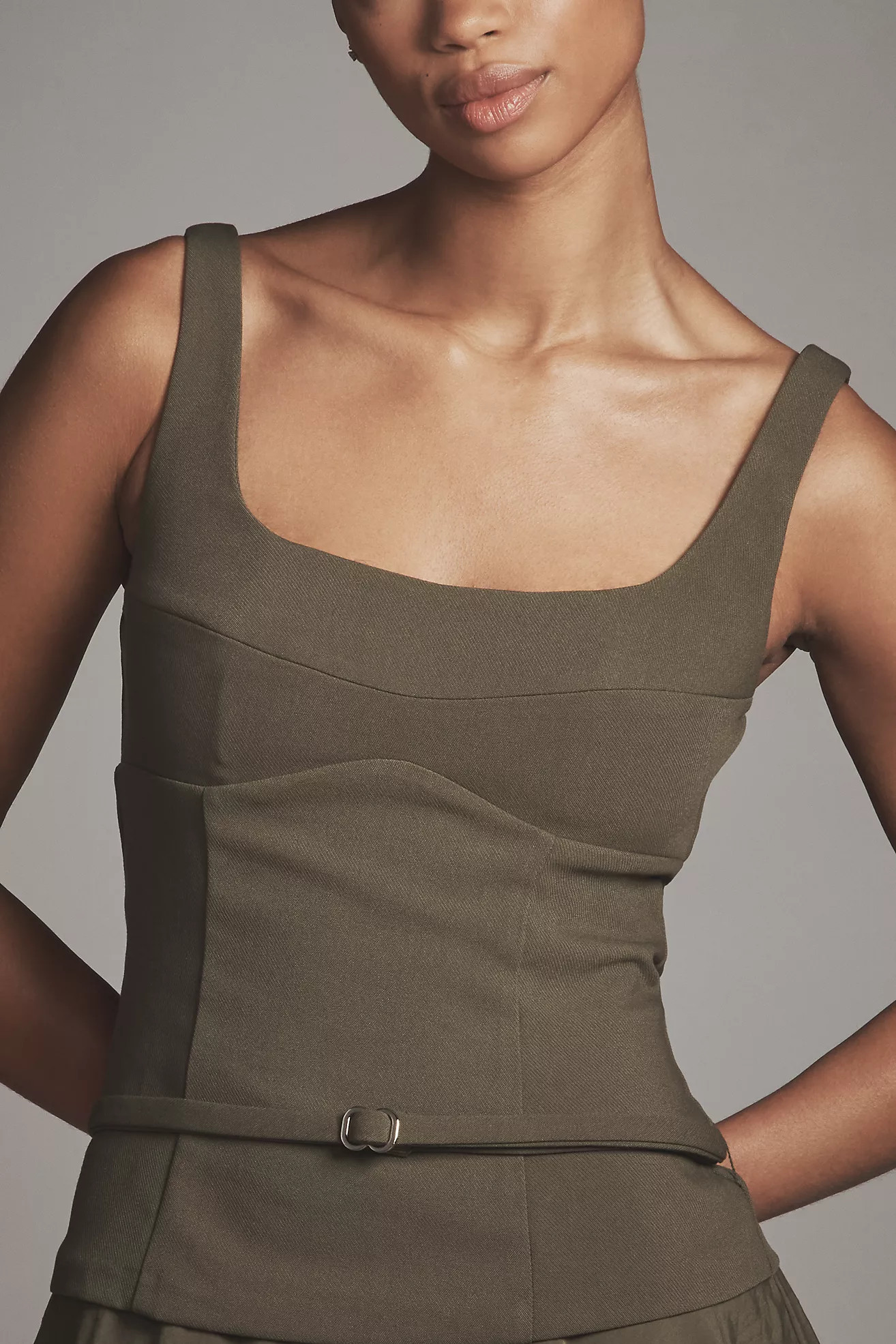 SOVERE Demi Sleeveless Scoop-Neck Mini Dress | Anthropologie (US)