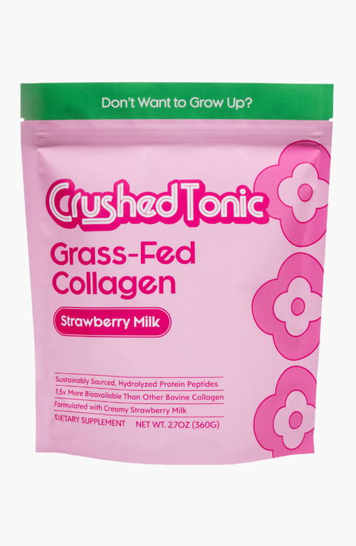 CRUSHED TONIC Strawberry Mylk Collagen Supplement in Bovine at Nordstrom | Nordstrom